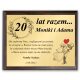  Hochzeitstag Jubiläum 10 25 40 45 50 Geschenk