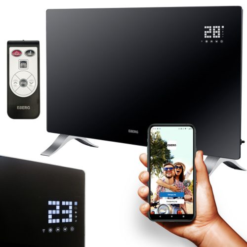  EBERG 2400 W Konvektorheizung, schwarz