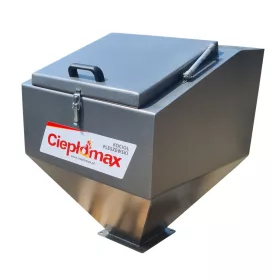  Ciepłomax-Stahlofen für Öko-Erbsenkohle, 15 kW