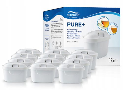  Aqualogis AL-12-Pure+ Filtereinsatz 12 Stk.
