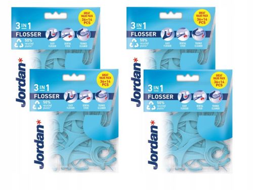  Jordan Flosser Zahnstocher 50 Stk.