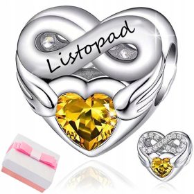  CHARMS SILBERNER MONAT NOVEMBER-PERLENANHÄNGER