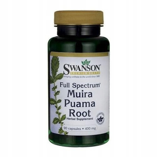  Swanson Health Products Full Spectrum Muira Puama Nahrungsergänzungsmittel Kapseln 90 Stk.