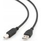  USB 2.0 A - B Cablexpert CCP-USB2-AMBM-15 schwarz 4,5 m