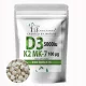 Vitamin D3 5000 IU und K2 MK-7 100 µg – 550 vegetarische Tabletten
