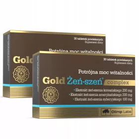   OLIMP Gold Żeń-szeń™ Komplex - Vitalität und Leistungsfähigkeit in einer Tablette