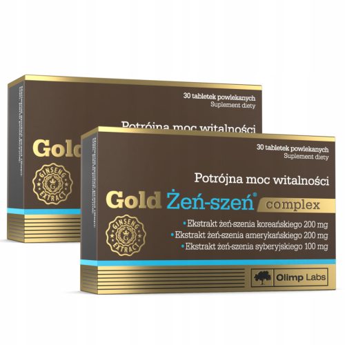 OLIMP Gold Żeń-szeń™ Komplex - Vitalität und Leistungsfähigkeit in einer Tablette