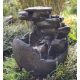  Delis Gartenbrunnen mit Beleuchtung
