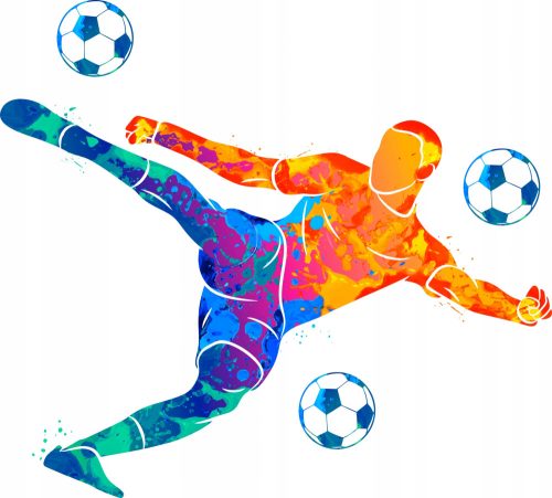  Wandaufkleber für Kinder, Junge, Fußball