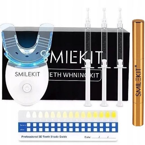  Zahnaufhellungsset mit SMILEKIT LED-Lampe