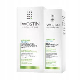    Iwostin Purritin Rehydrin feuchtigkeitsspendende Gesichtscreme Tag und Nacht 40 ml