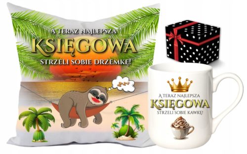  KISSEN + BECHER-SET FÜR EINEN BUCHHALTER ALS GESCHENK