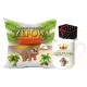  Kissen + Becher-Set für den Chef