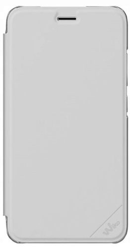  Weiße Wiko-Hülle mit Klappe für das Jerry White-Modell