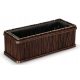  VMP-Blumentopf 50 cm x 25 x 25 cm, Holz, Braun- und Beigetöne