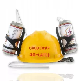  Lustiger Partyhelm. Cooler 40-jähriger Mann