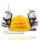  Lustiger Partyhelm. Cooler 40-jähriger Mann