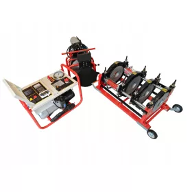   Professionelle hydraulische Stumpfschweißmaschine HJC-160 für PP PE HDPE PVDF-Rohre