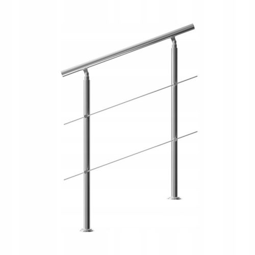 Balkontreppengeländer 100X107 Edelstahl