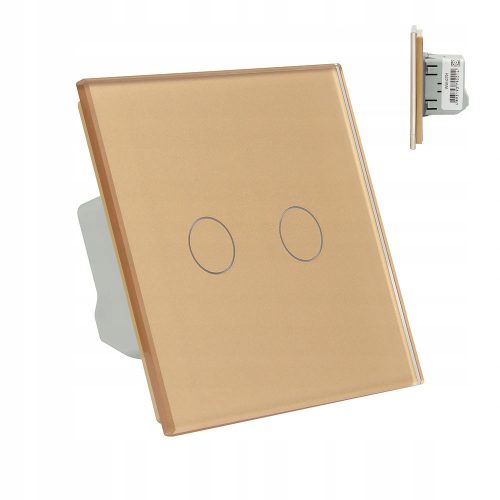 Livolo Gold VL-C702-63 Doppel-Touch-Schalter