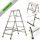 KADAX Leiter 3,02 m Aluminium 1 x 5 bis 125 kg