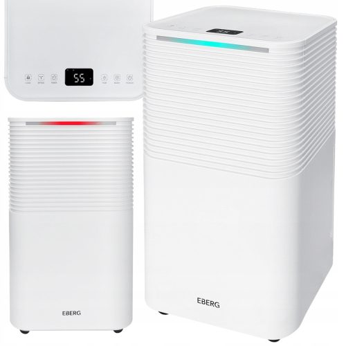  EBERG RICO Luftentfeuchter, Feuchtigkeitsabsorber, Effizienz 12l/24h ECO