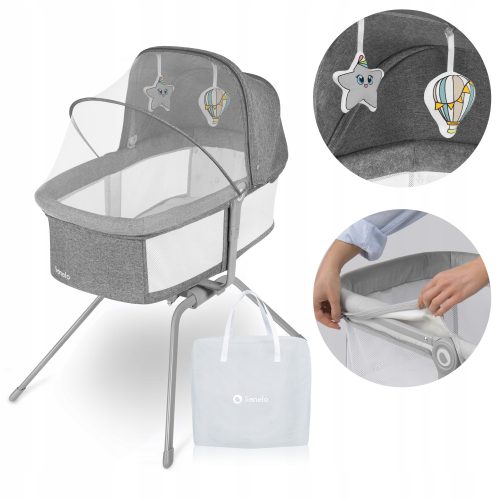  3-in-1-Wiege LIONELO MALIN ROCKER