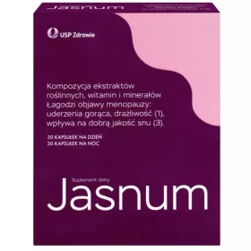   Jasnum Menopause Unterstützung - 60 Kapseln für Tag und Nacht