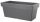  Prosperplast Blumentopf 79,2 cm x 35,2 x 33,4 cm, Kunststoff in Grau- und Silbertönen