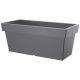 Prosperplast Blumentopf 79,2 cm x 35,2 x 33,4 cm, Kunststoff in Grau- und Silbertönen