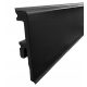 Korner Venezia PVC-Streifen 15x75 mm 200cm schwarz