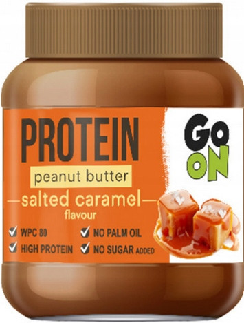 GO ON PROTEIN PEANUT BUTTER SALTED CARAMEL - Eiweißreicher Erdnussbutter