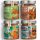 Basia Basia Nussbutter & Cashew Set - 4 Stück ohne Zuckerzusatz
