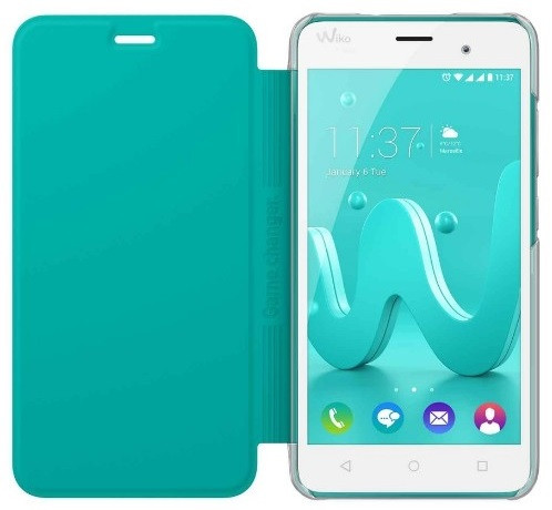 Wiko-Klappenhülle für das Jerry-Türkis-Modell