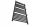 Pro-Term Wasserbadheizkörper 535 W 530 x 1150 mm schwarz