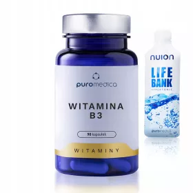  Hochwirksames Vitamin B3 Niacinamid - Gesundheit und Energie für Körper und Geist, 90 Kapseln