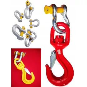 DREHHAKEN 3,15 t + SCHÄKEL 3,25 t SET CE-geprüft