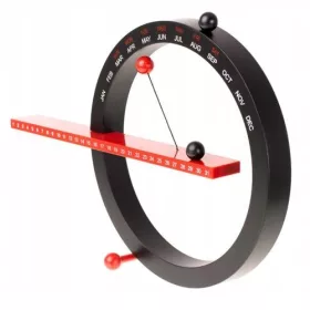    Für den ewigen magnetischen Kalender sind keine Batterien erforderlich