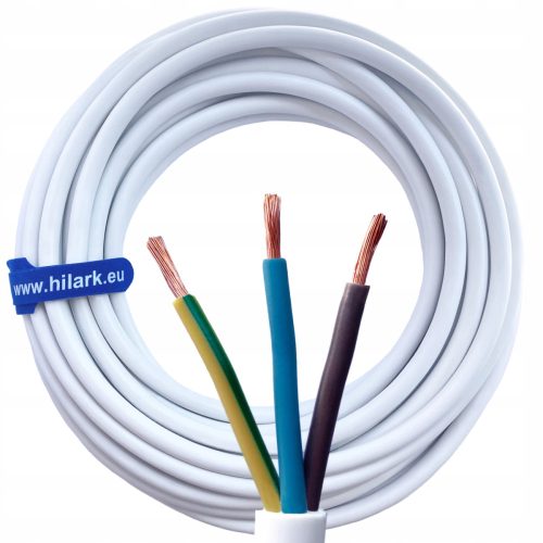 Hilark H03VV-F rundes Elektrokabel 3 x 1,5 mm2 100 m