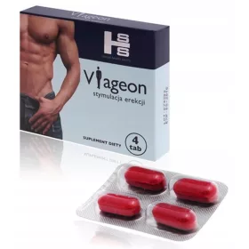   Viageon – Effektive Unterstützung bei Erektionsstörungen, 4 Tabletten
