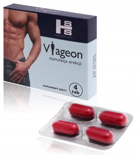Viageon – Effektive Unterstützung bei Erektionsstörungen, 4 Tabletten