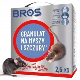  Granulat für Mäuse und Ratten Bros. 2,5 kg