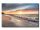  Bild für das Wohnzimmer: Sonnenuntergang, Strand, Meer, 80x120
