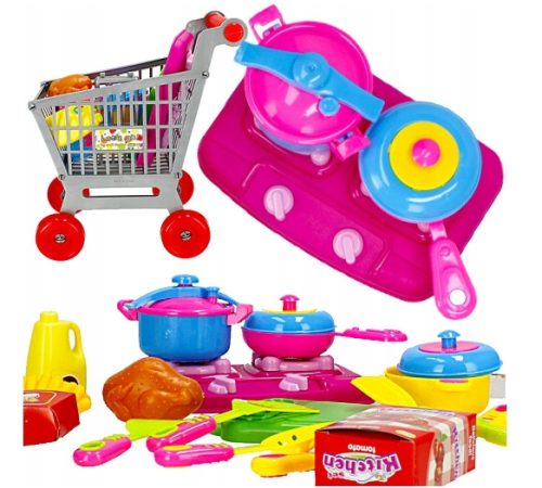  Supermarktwagen mit Zubehör Mega Creative 4827