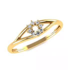  STERN-VERLOBUNGSRING GOLD 585