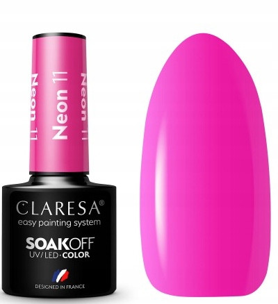  Claresa Hybrid Nagellack Neon 11