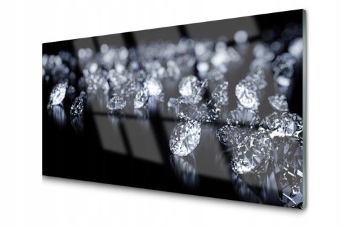 Bilder an der Wand Glasbild Diamonds Art 100x50