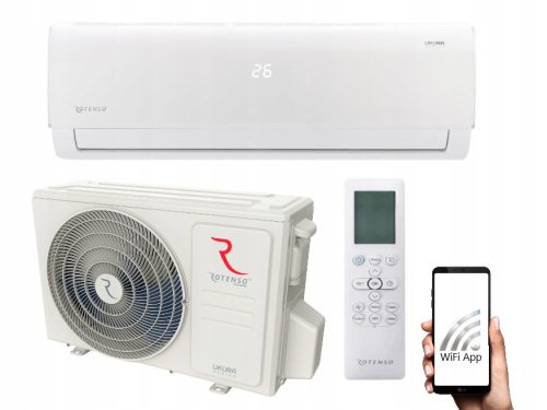 ROTENSO Ukura 3,5 kW WiFi iAIR HEPA-Klimaanlage