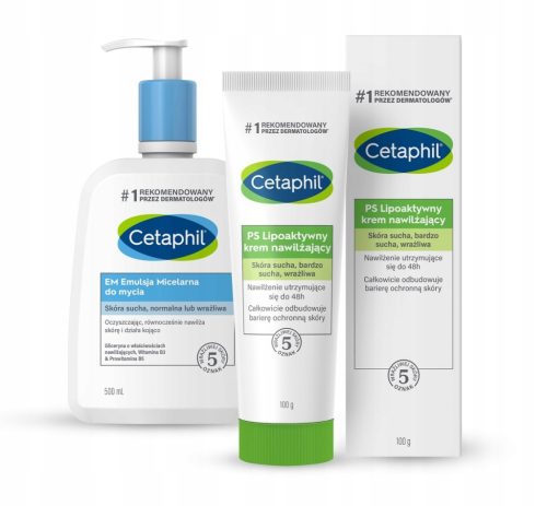 Krem nawilżający do twarzy Cetaphil PS Lipoaktywny dzień i noc