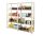  Holzspielzeug-Bücherregal 170X170X38 5St